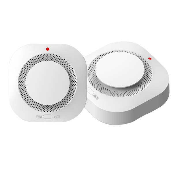 Tuya Smart smoke sensor smart home app fire alarm 80dB triggers safety house remote control SMS notification smoke detectors