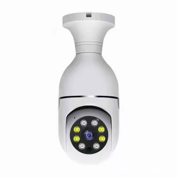 Wifi only Light Bulb Surveillance Camera Home Wireless High Definition 360 Panoramic Rotating Night Vision Full Color Camera