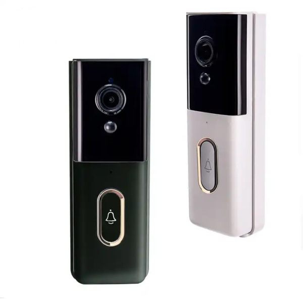 Smart home Wireless wifi doorbell Remote visual intercom Night vision  Wifi video Security door bell  ring video Doorbell