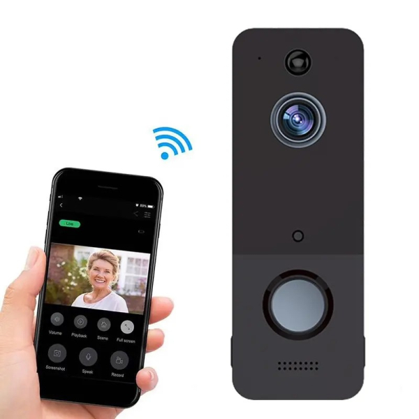 Security smart Ring visual intercom doorbell camera wifi 720 wireless with Camera Video Doorbell doorbell