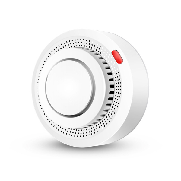 Smart smoke sensor tuya app Zigbee fire alarm 80dB triggers safety house remote control SMS notification smoke detectors