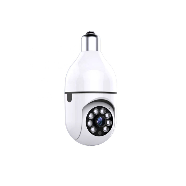 Light Bulb Security Camera Home Wireless WiFi High Definition HD Resolution Night Vision Full Color 4G Camera