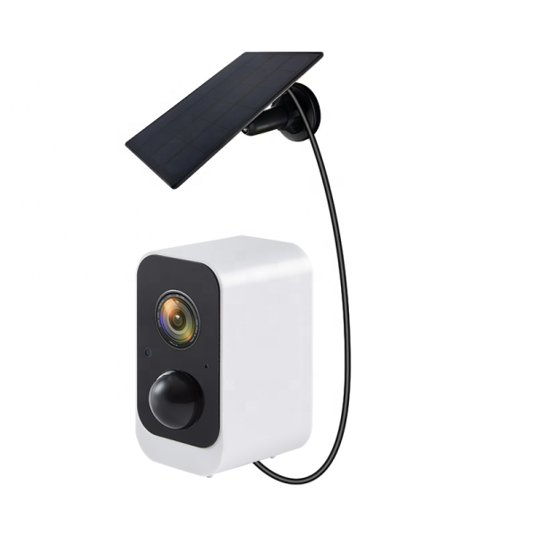 Wifi HD1080P Outdoor Camera Waterproof Ip66 Rainproof PIR Night Vision low-power Consumption Camera With Solar Panel