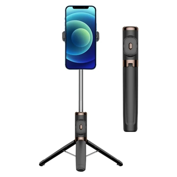 Extension 360 Rotation Wireless Remote Tripod Stand Selfie Stick Fill Light Phone Tripod Stand Remote Control Selfie Stick