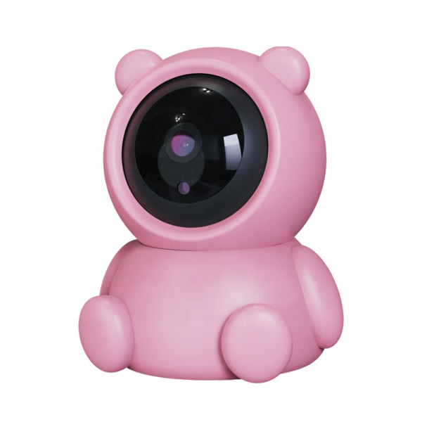 Smart HD 1080P Indoor Security WIFI Wireless Camera PINK Bear Baby Monitoring Night Vision Video Surveillance CAMERA