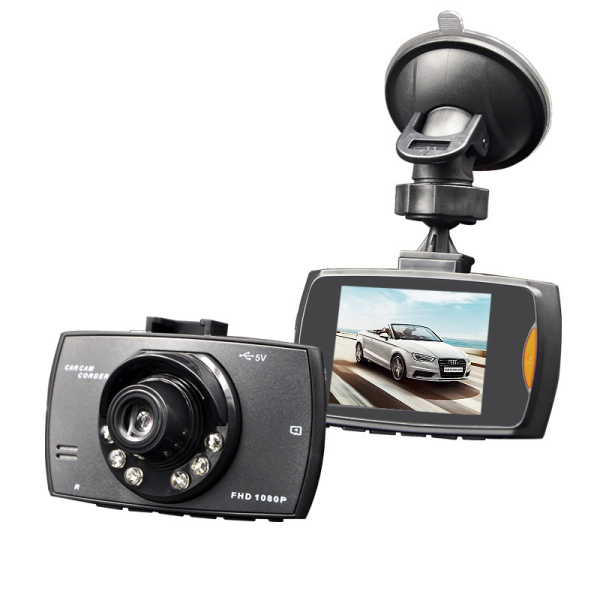 Wide Angle Dual Lens Car Dash Cam night vision  Full HD 1080P car camera black box LCD Screen Driving Recorder