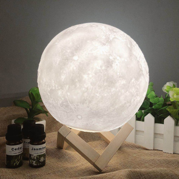 3D Moon Color Change Lamp 16 Color Bedroom Charging Remote Control kids night light USB rechargeable led Light