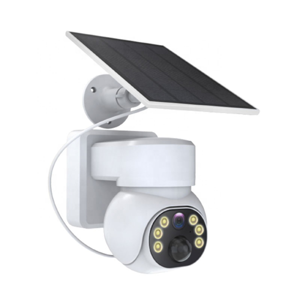 Solar PTZ  Camera Intelligent Color Night Vision1080P  Outdoor Waterproof PIR-Detection Non-stop Power Solar Security Camera