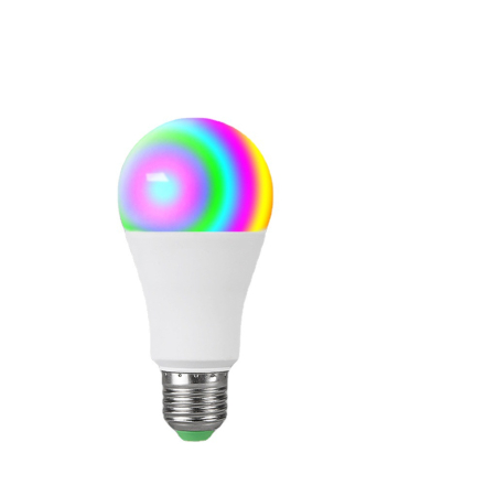 smart bulb with bluetooth connection dimmable brightness RGB CW WW 15W smart LED Light E27 B22 APP and group control LED bulb