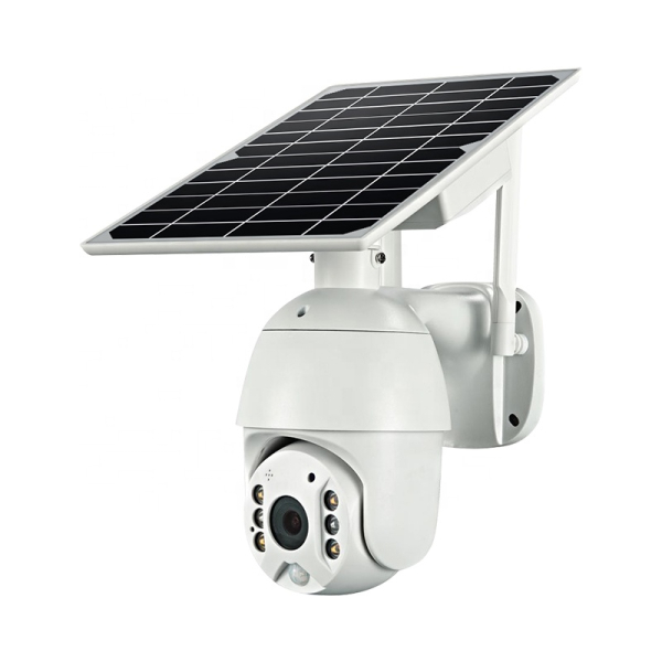 4G-EUR Smart PTZ Camera Waterproof IP66 Full Color  HD1080P Remote Call Multiplayer Solar Camera With Solar Panel