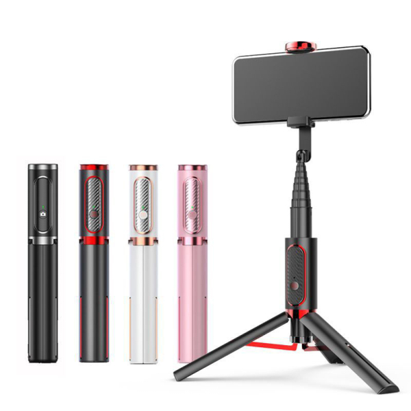 Wireless Remote 360 rotation tripod mobile phone selfie stick Flexible Live Tripod Stand Rotation Selfie Stick Tripod